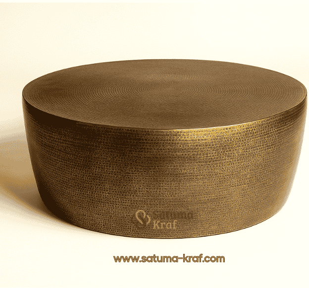 Furniture Handcrafted Brass Art