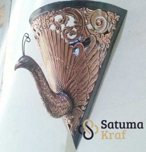 lampu hias dinding tembaga