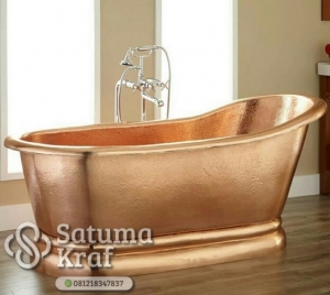 bak mandi mewah dari kuningan