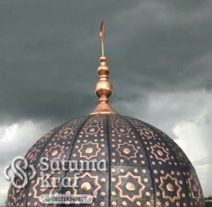 kubah tembaga asli boyolalii