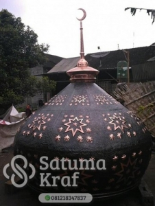 kubah masjid tembaga