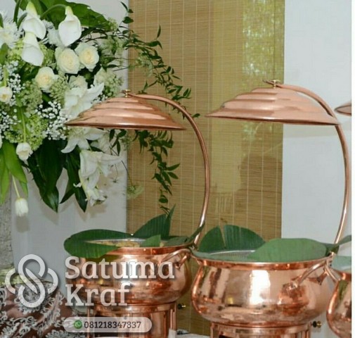 prasmanan set dari kuningan