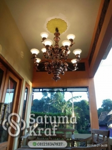 lampu hias masjid mewah