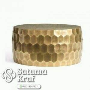 meja kuningan unik dan bagus