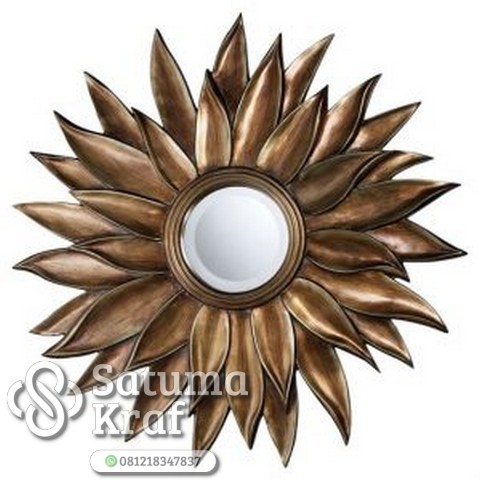 cermin dari bahan tembaga mewah