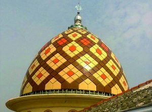 bentuk kubah masjid
