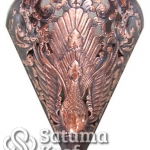 lampu dinding tembaga segitiga