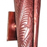 lampu tembaga bulat lengkung