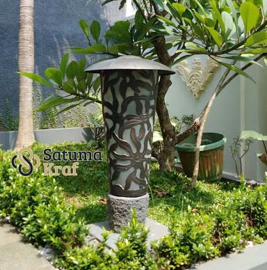Lampu Taman Bahan Tembaga