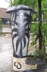 lampu taman bahan tembaga asli
