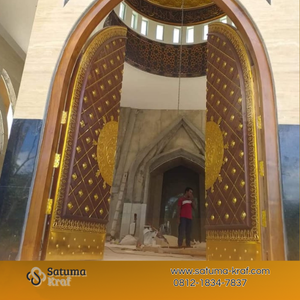 Tempat Pengrajin pintu masjid nabawi jakarta terbaik