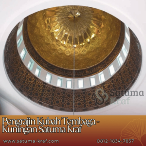 pengrajin kubah kuningan boyolali terbaik