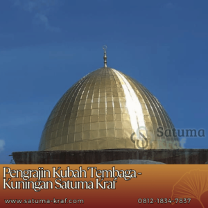 pengrajin kubah masjid kuningan