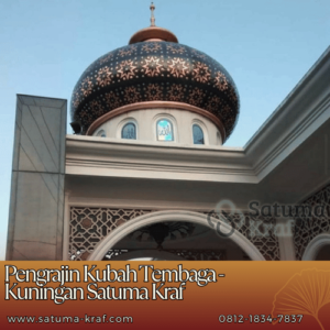 pengrajin kubah tembaga berpengalaman