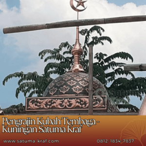 pengrajin kubah tembaga jateng