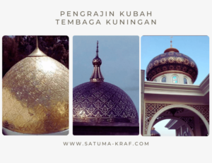 pengrajin kubah tembaga kuningan tumang terbaik
