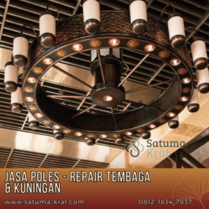jasa poles lampu tembaga