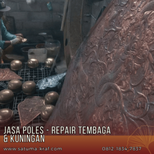 jasa poles pewarnaan tembaga kuningan