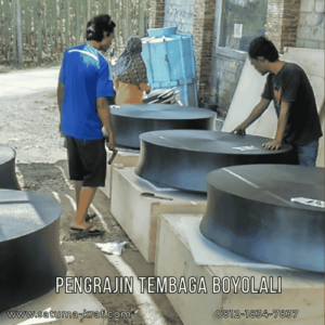 Pengrajin tembaga kuningan boyolali