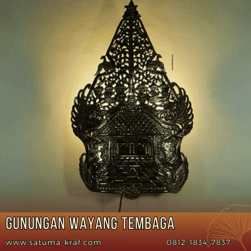 gunungan wayang tembaga murah