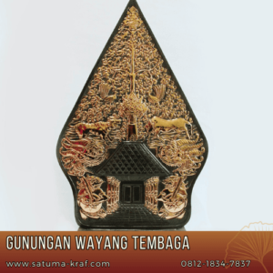 gunungan wayang tembaga solo