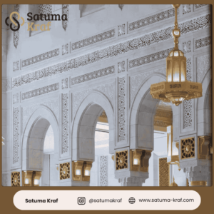 lampu masjid haram mekah