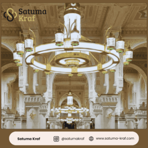 lampu masjidil haram kuningan