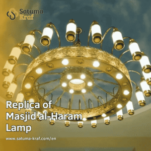 Replika lampu nabawi dari kerajinan tembaga boyolali