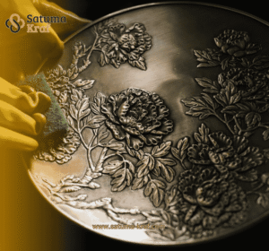 Tembaga ukir handmade