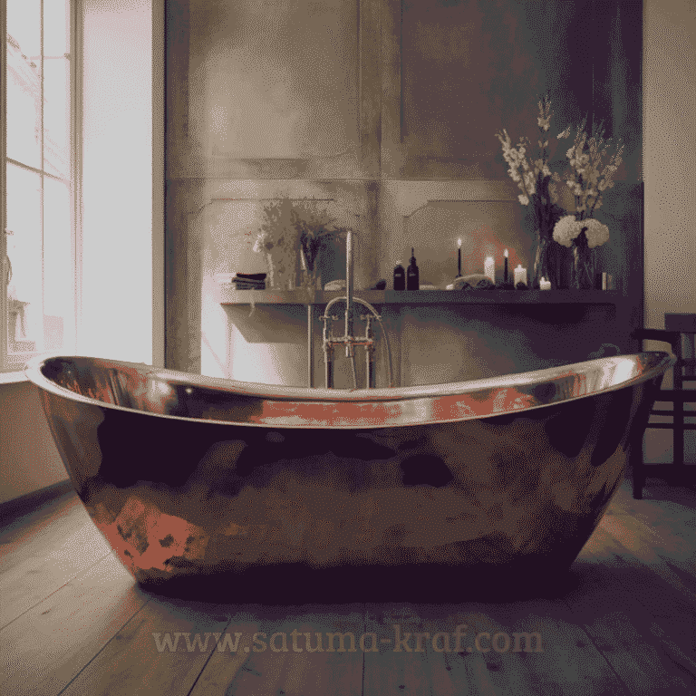 bak mandi tembaga pengrajin boyolali