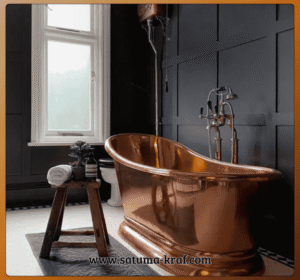 bathub tembaga finishing mengkilap