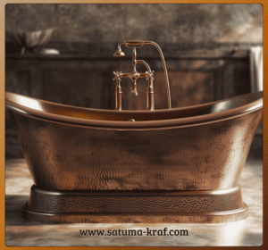 bathub tembaga glossy