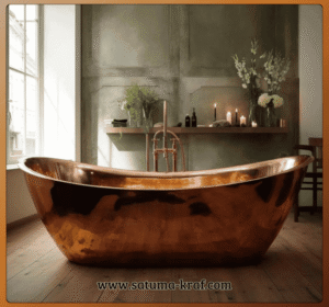 bathub tembaga mewah