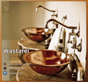 wastafel custom tembaga restoran