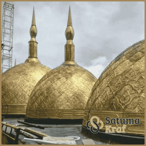 Jasa poles kubah masjid