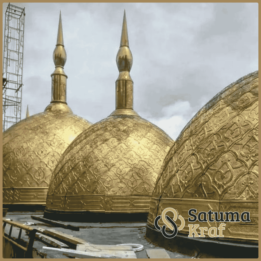 Jasa poles kubah masjid