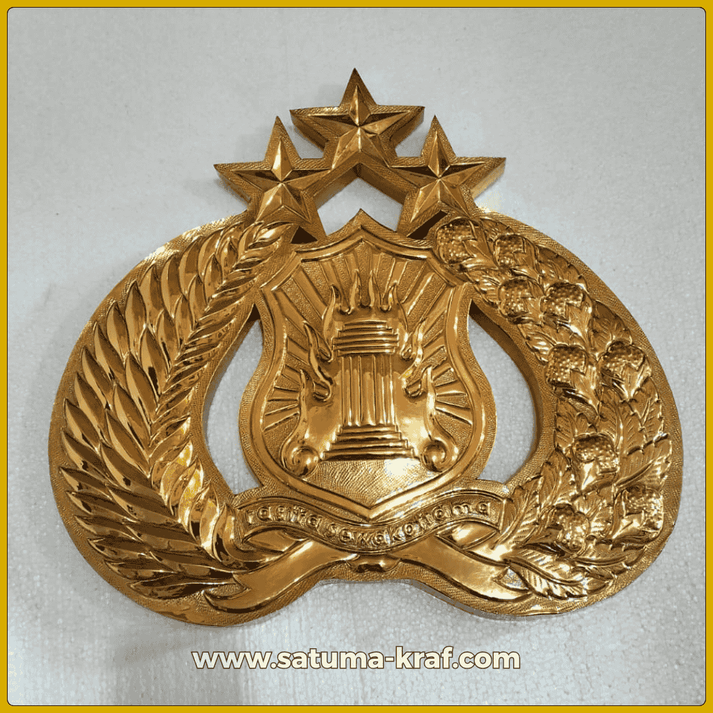 logo tribrata Polri Kuningan Timbul