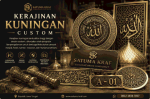 Kerajinan kuningan handmade jakarta