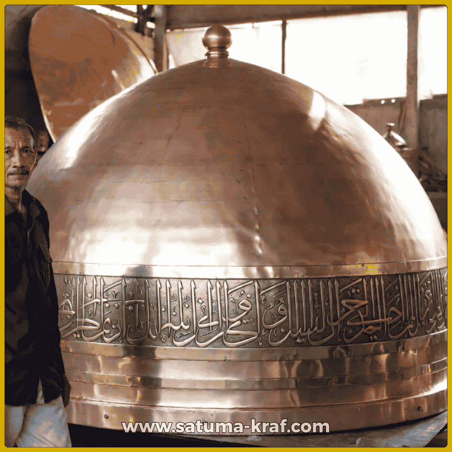 Kubah Masjid Tembaga Custom