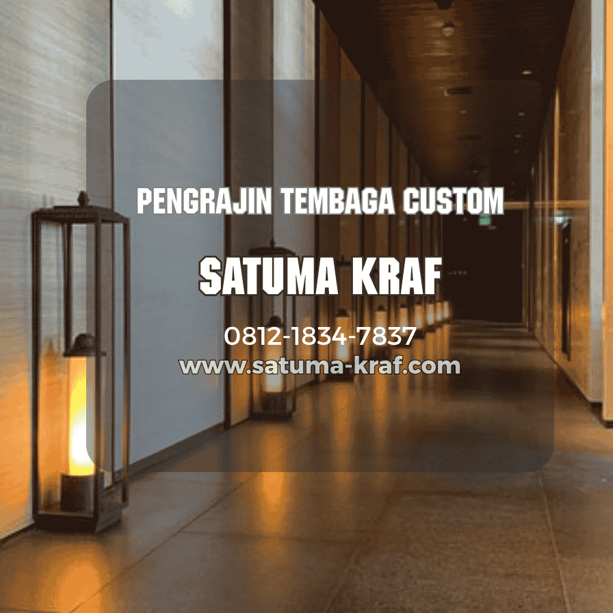 Pengrajin Tembaga Custom Satuma Kraf Jakarta
