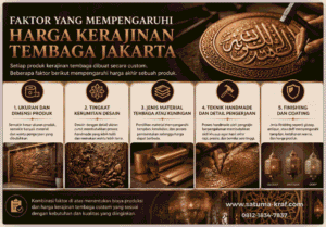 harga yang mempengaruhi kerajinan tembaga custom