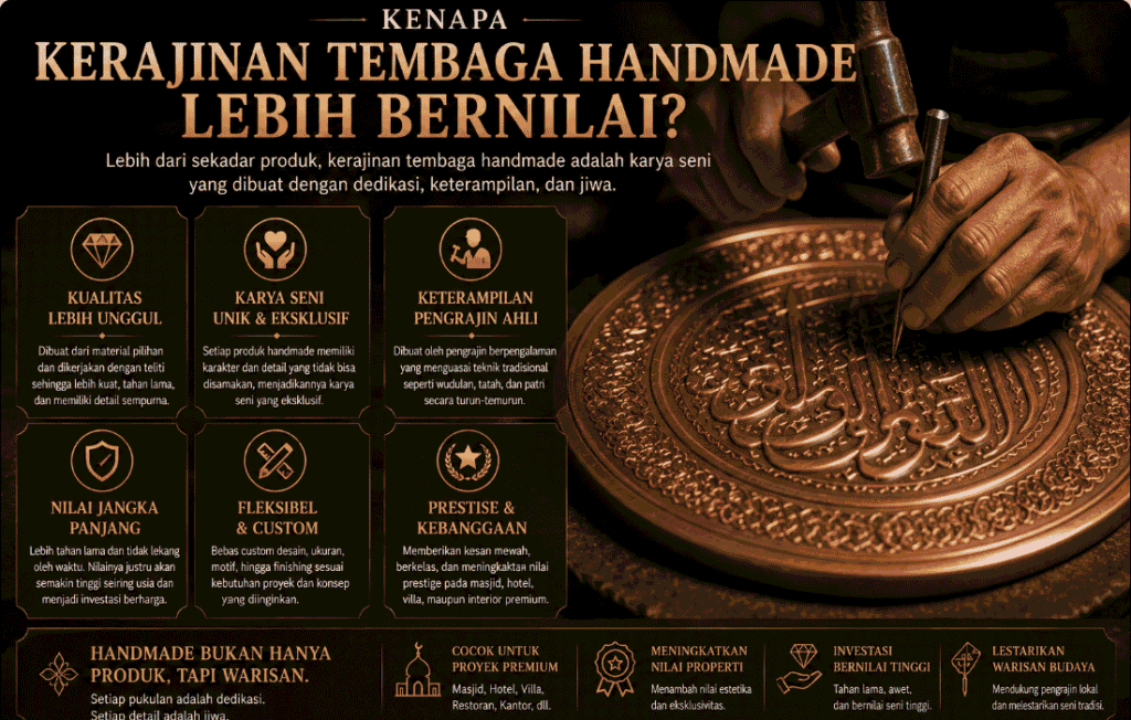 kenapa Kerajinan tembaga handmade lebih mahal kenapa Kerajinan tembaga handmade lebih mahal