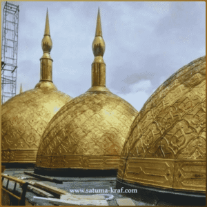 kerajinan kuningan boyolali kubah masjid