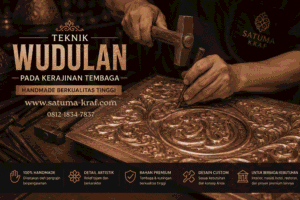 teknik wudulan pada kerajinan tembaga