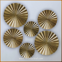 wall decor kuningan handmade