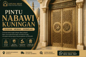 Pengrajin Pintu Nabawi Kuningan Boyolali