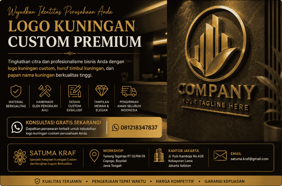 pengrajin logo kuningan boyolali pengrajin logo kuningan boyolali