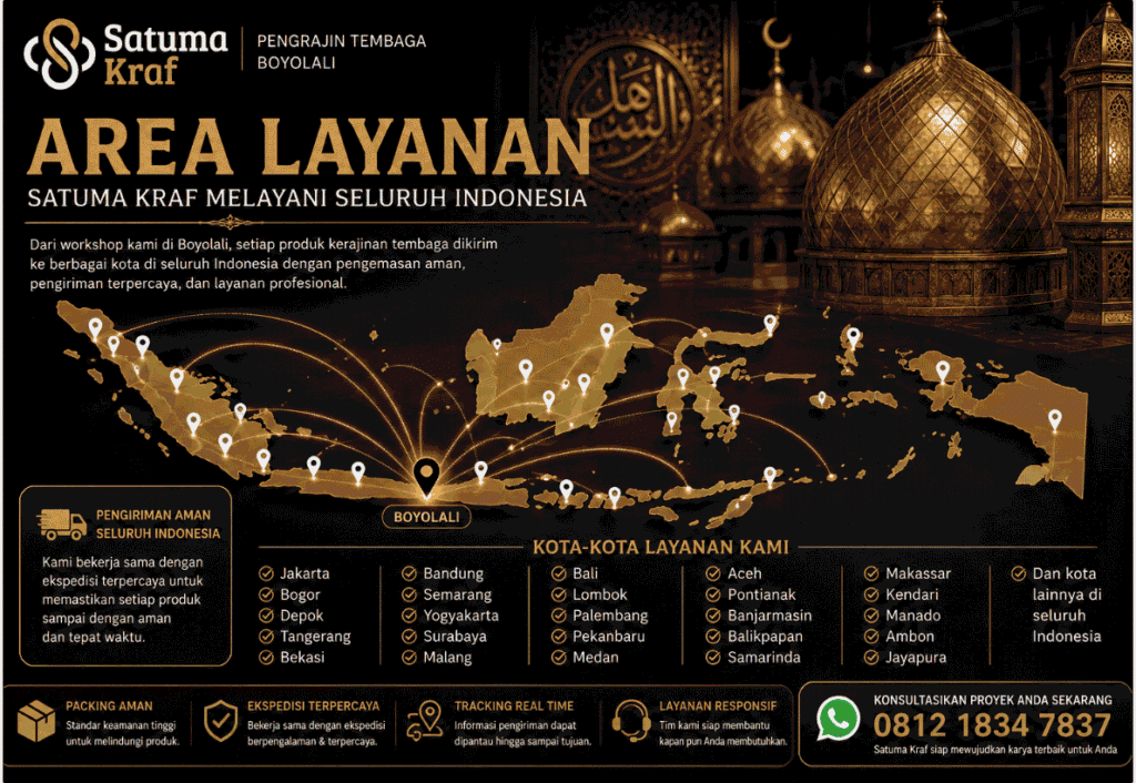 Area Layanan Satuma Kraf Pengrajin Tembaga Boyolali Area Layanan Satuma Kraf Pengrajin Tembaga Boyolali