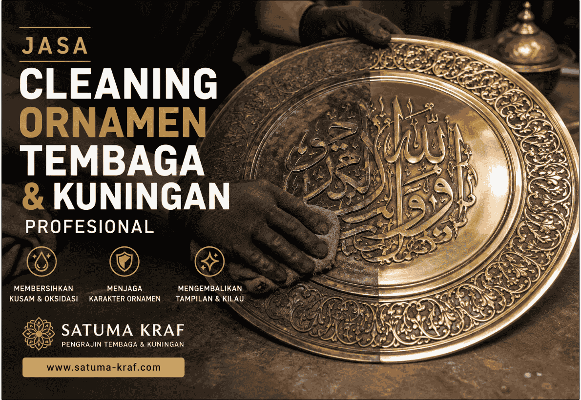 Jasa Cleaning Ornamen Tembaga dan Kuningan