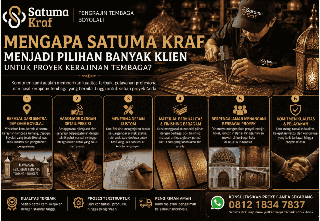 Satuma Kraf Pengrajin Tembaga Boyolali Satuma Kraf Pengrajin Tembaga Boyolali
